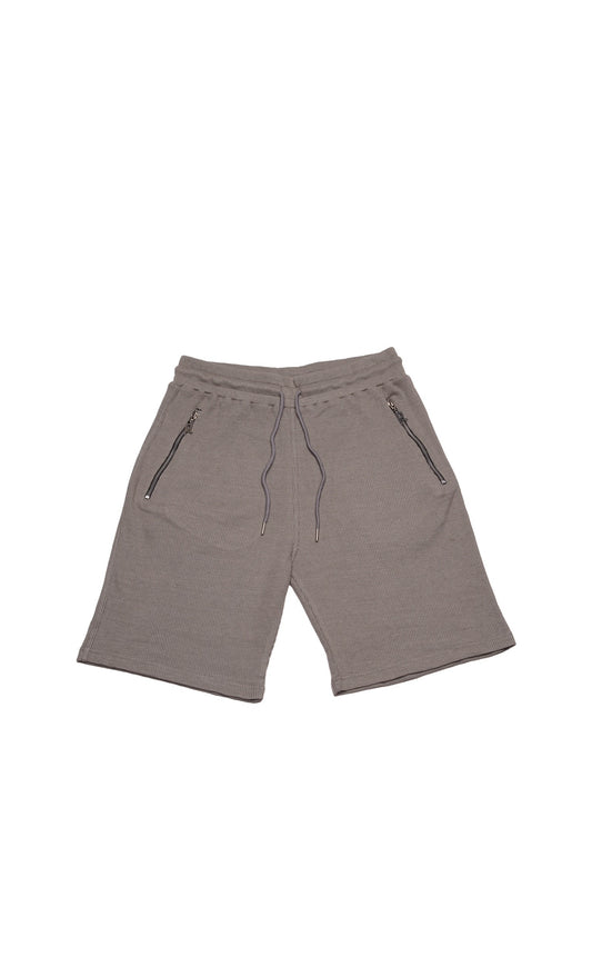 Short light grey